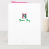 Grote verjaardag van ons allemaal  lief kaart (Achterkant)