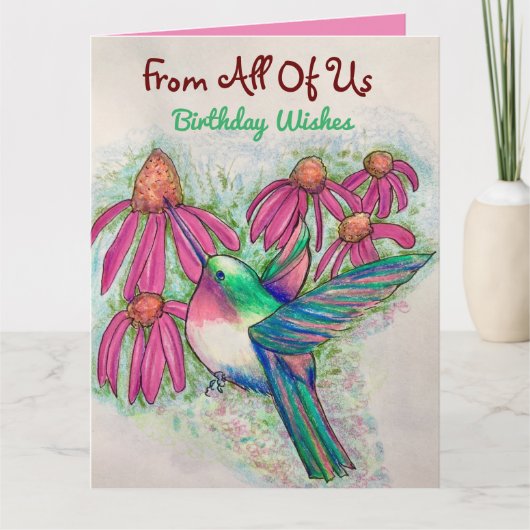 Grote verjaardag van ons allemaal  lief kaart (Voorkant)