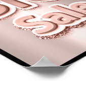 Grote verkoop einde seizoen promotioneel Poster Ro (Hoek)