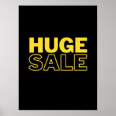 GROTE VERKOOP POSTER (Voorkant)