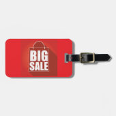 Grote Verkoop Rode Retail Bag Design Bagagelabel (Voorkant horizontaal)