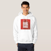 Grote Verkoop Rode Retail Bag Design Hoodie (Voorkant volledig)