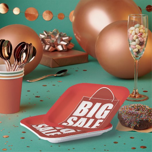 Grote Verkoop Rode Retail Bag Design Papieren Bordje