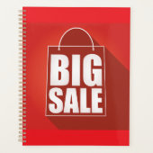 Grote Verkoop Rode Retail Bag Design Planner (Voorkant)