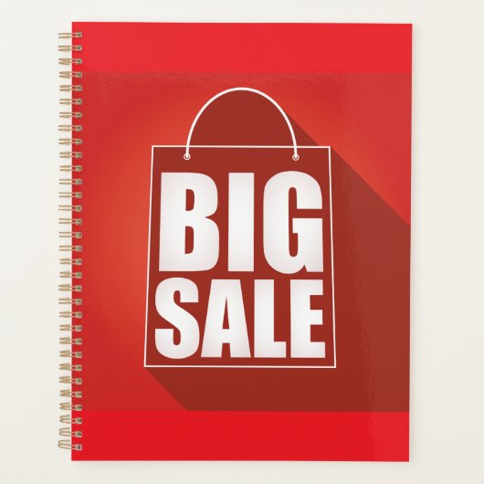 Grote Verkoop Rode Retail Bag Design Planner (Voorkant)