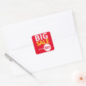 GROTE VERKOOP tot 50% VAN (vijftig) Kleine Bedrijf Vierkante Sticker (Envelop)
