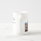 Grote verlichting in roze - Martha's wijntuin Porselein Kop (Achterkant)