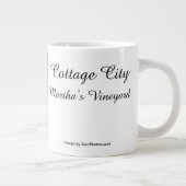 Grote verlichtingslampions - Martha's wijntuin Grote Koffiekop (Rechts)