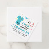 grote Verpleegkundigen zoals u waardering label (In situ)