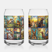 Grote verscheidenheid aan Hondenrassen Blikvorm Glas (Voorkant)