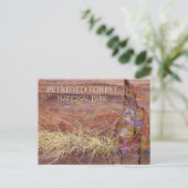 Grote Versteende Boom in Versteend Bos NP Briefkaart (Staand voorkant)