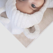 Grote verticale foto met minimale tekst tissuepapier (Detail)