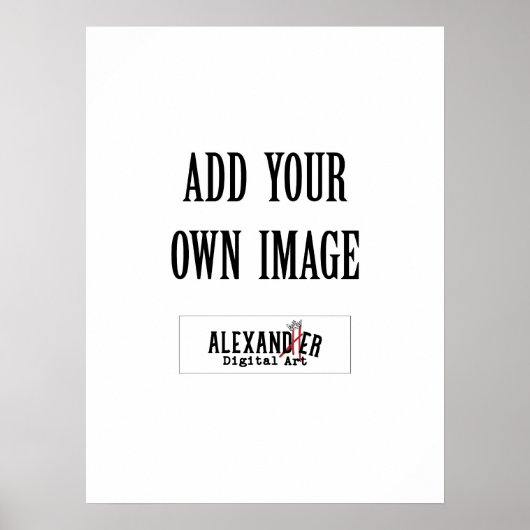 Grote verticale tekens poster (Voorkant)