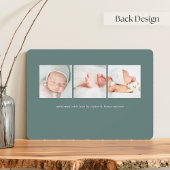 Grote Verwelkoming | Foto Geboorteaankondiging Aankondiging