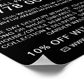 Grote verwijderingsVan, verwijderend Bedrijf Adver Poster (Hoek)