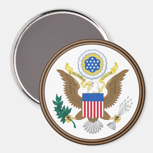 grote verzegeling van de vs magneet (Voorkant / Achterkant)