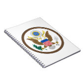 grote verzegeling van de vs notitieboek (Rechterzijde)