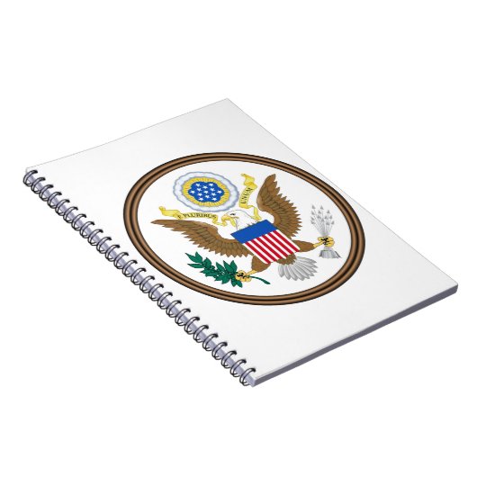 grote verzegeling van de vs notitieboek (Rechterzijde)