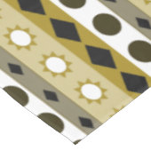 Grote Vette Symbolen met Aangepaste Kleur Tafelkleed (Gekanteld)