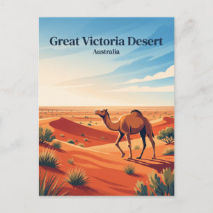 Grote Victoriawoestijn Australië Briefkaart