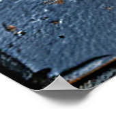 Grote vierbladige klaver poster (Hoek)