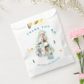 Grote vierde fotocollage op zaterdag onder het Zee Bedankzakje (Gezegeld)