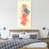 Grote Vierkanten III Canvas Afdruk (Insitu (Slaapkamer))