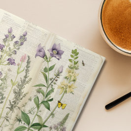 Grote Vintage Waterverf Natuurlijke Wilde Bloem Tegeltje