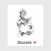 Grote vinyl Stickers | Glanzende & aangepaste stic (Vel)