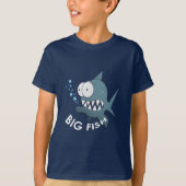 Grote Vis - Basis T-shirt voor Kinderen (Voorkant)