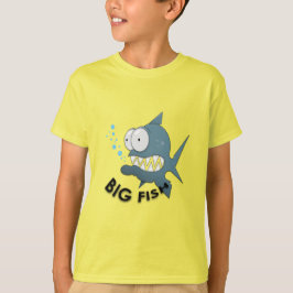 Grote Vis - Basis T-shirt voor Kinderen