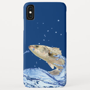 grote vis die uit het water springt Case-Mate iPhone case