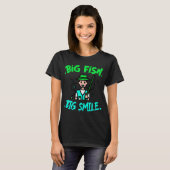 GROTE VIS GROTE GLIMLACH T-SHIRT (Voorkant volledig)