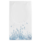 Grote vis in water 50e verjaardag kleine reuzenzak klein cadeauzakje (Achterkant)