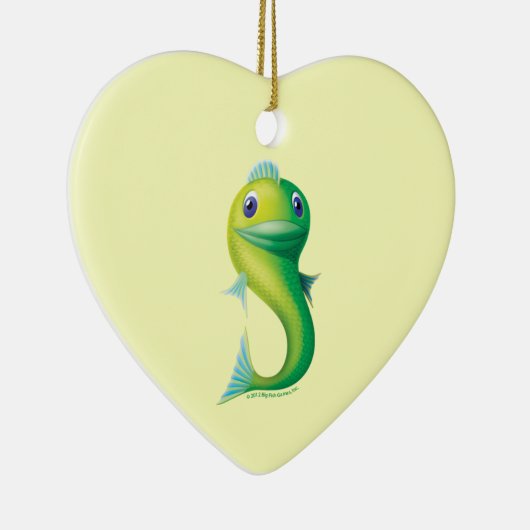 Grote vis keramisch ornament (Rechts)