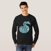 Grote vis kleine vijver t-shirt (Voorkant volledig)