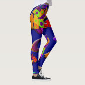 Grote vis Leggings (Rechts)