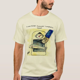 Grote Vis Leugen Grappige T-Shirt