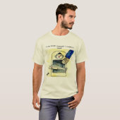 Grote Vis Leugen Grappige T-Shirt (Voorkant volledig)