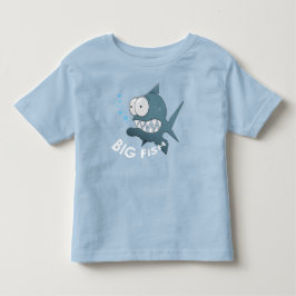 Grote Vis - Peuter Fijne Jersey T-Shirt