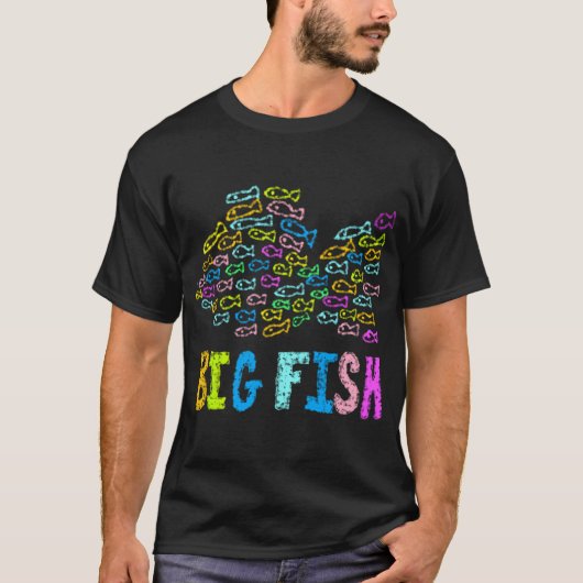 grote vis t-shirt (Voorkant)