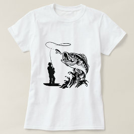 Grote vis t-shirt