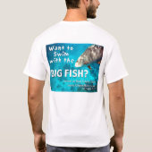 Grote vis t-shirt (Achterkant)