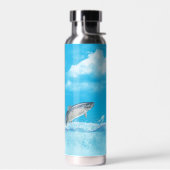 Grote vis uit het water waterfles (Links)