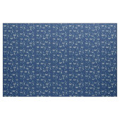 Grote vis, walvissen die zwemmen stof (Fat Quarter)