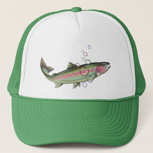 GROTE VISHERMAN DOOR SHARON SHARPE TRUCKER PET (Voorkant)