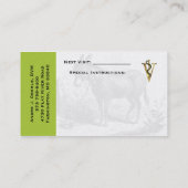 Grote Visitekaartje-oberle Afsprakenkaartje (Achterkant)