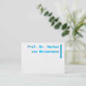 Grote visitekaartjes (Staand voorkant)