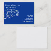 Grote Visitekaartjes voor motorvoertuigen (Voorkant / Achterkant)