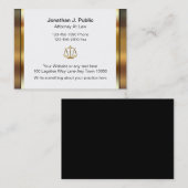 Grote Visitekaartjes voor openbare aanklagers (Voorkant / Achterkant)